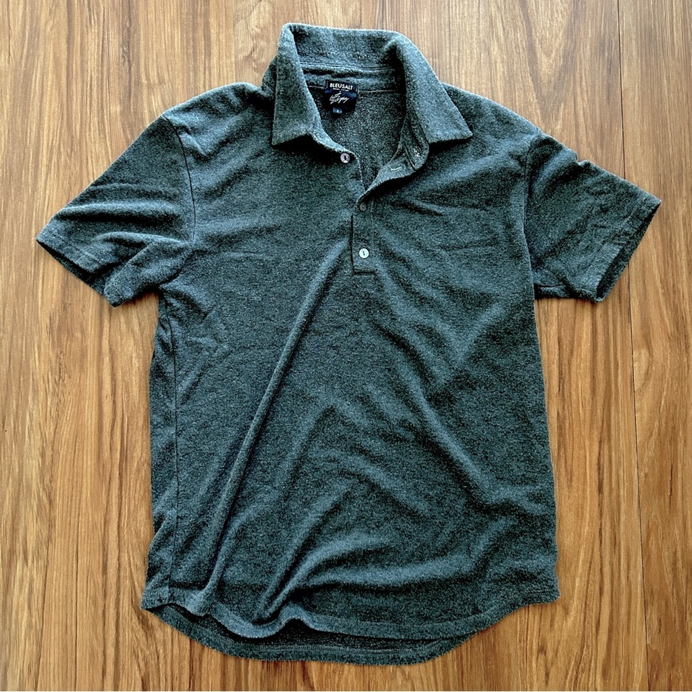 Bleusalt point polo shirt